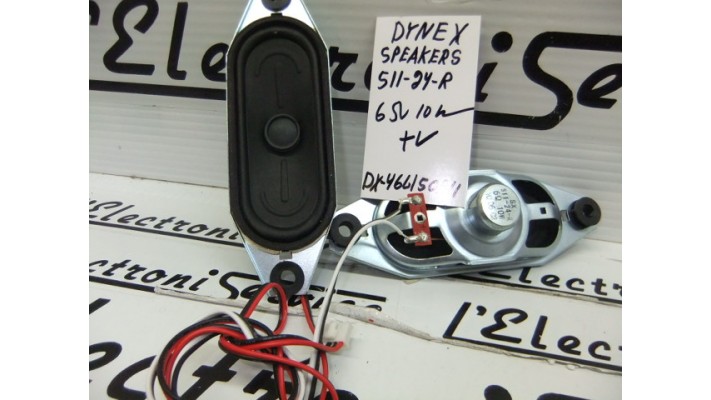 Dynex 511-24-R hauts-parleurs .